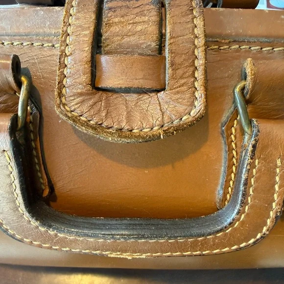 Lawyer’s brown Leather Men's Bag - Picture 13 of 15